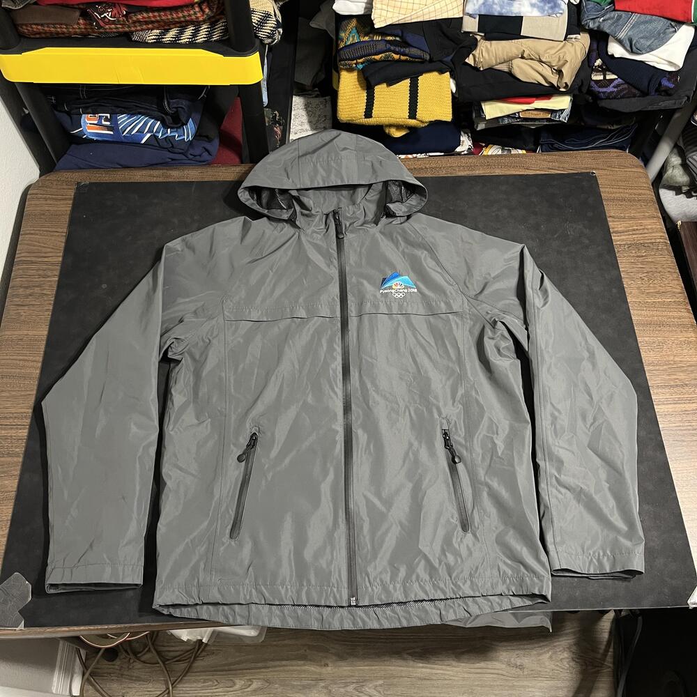 Team USA Jacket Men NBC Broadcaster Hooded Windbreaker PyeongChang 2018 Olympics